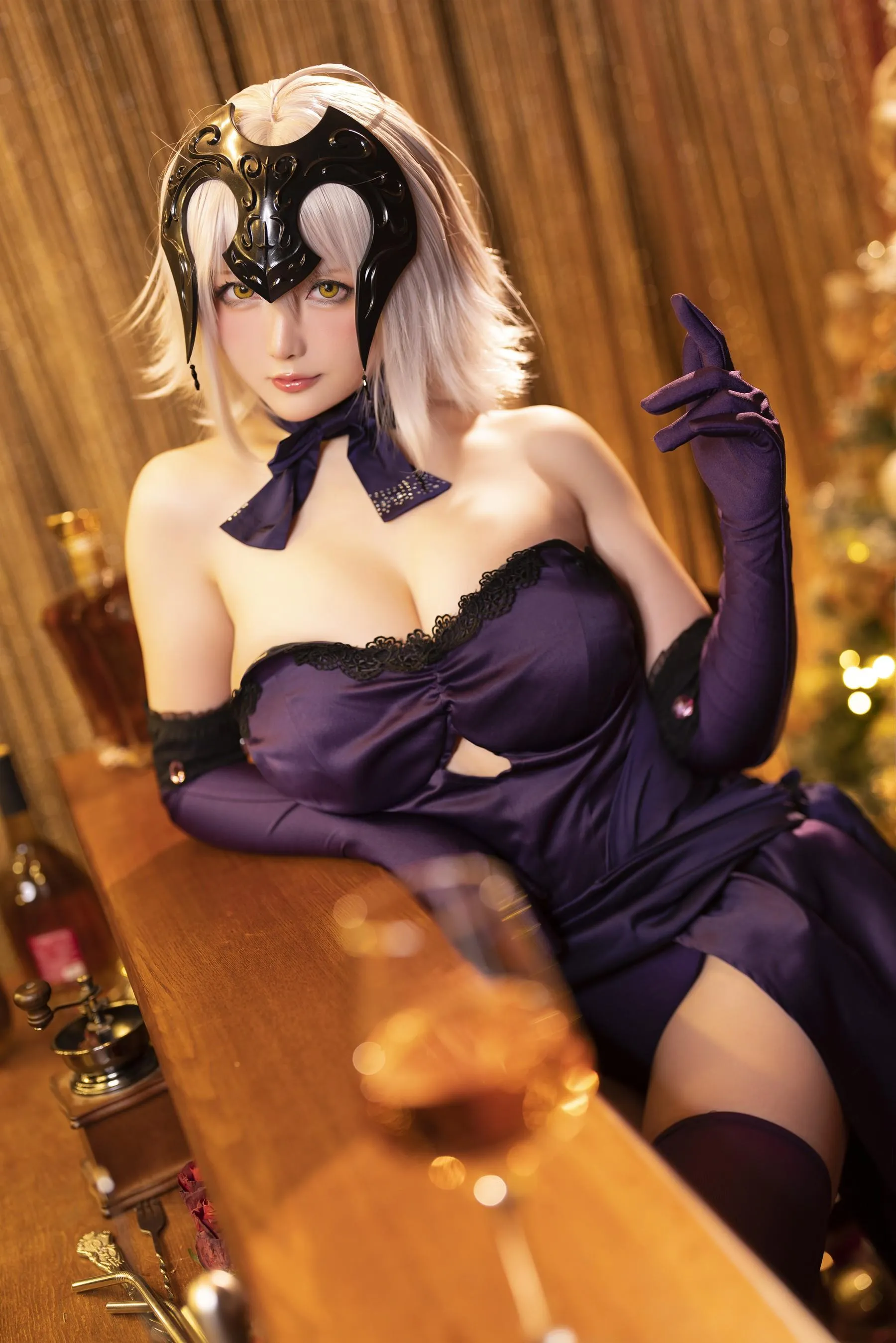 星之迟迟 – NO.140 圣诞赠品 黑贞 [42P]插图6